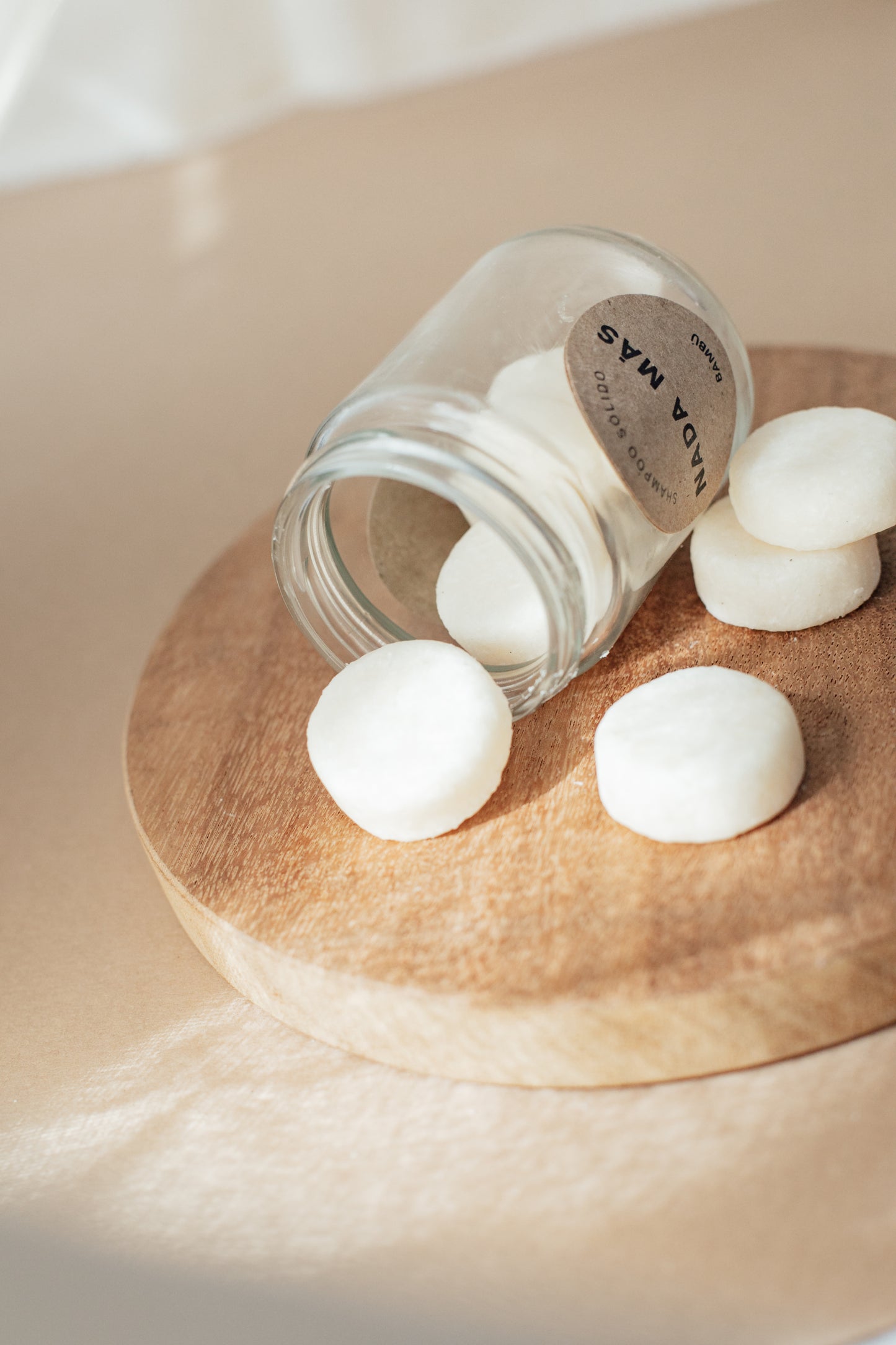 Bote Vidrio Minis Shampoo